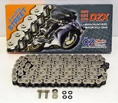 小物 5351 Pour Les Hommes Chain tie Corrente Transmissão CZ Chains 525 DZX x 120L Street C/ O-ring